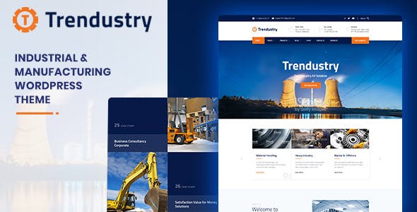 Factory and Manufacturing Website