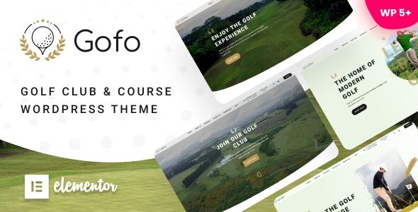 Golf Club & Course Website