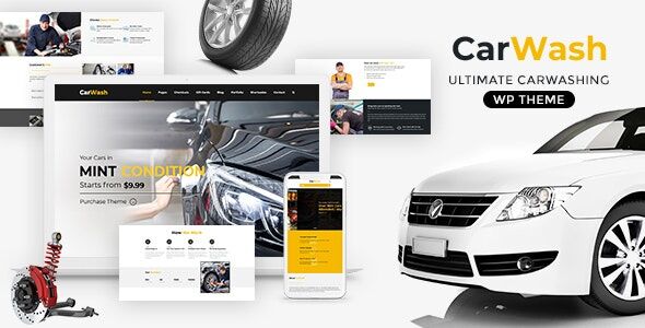 Car Wash -WordPress Theme